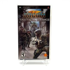 SOCOM US Navy‎ Seals Tactical Strike PSP CIB Sony PlayStation Portable Game